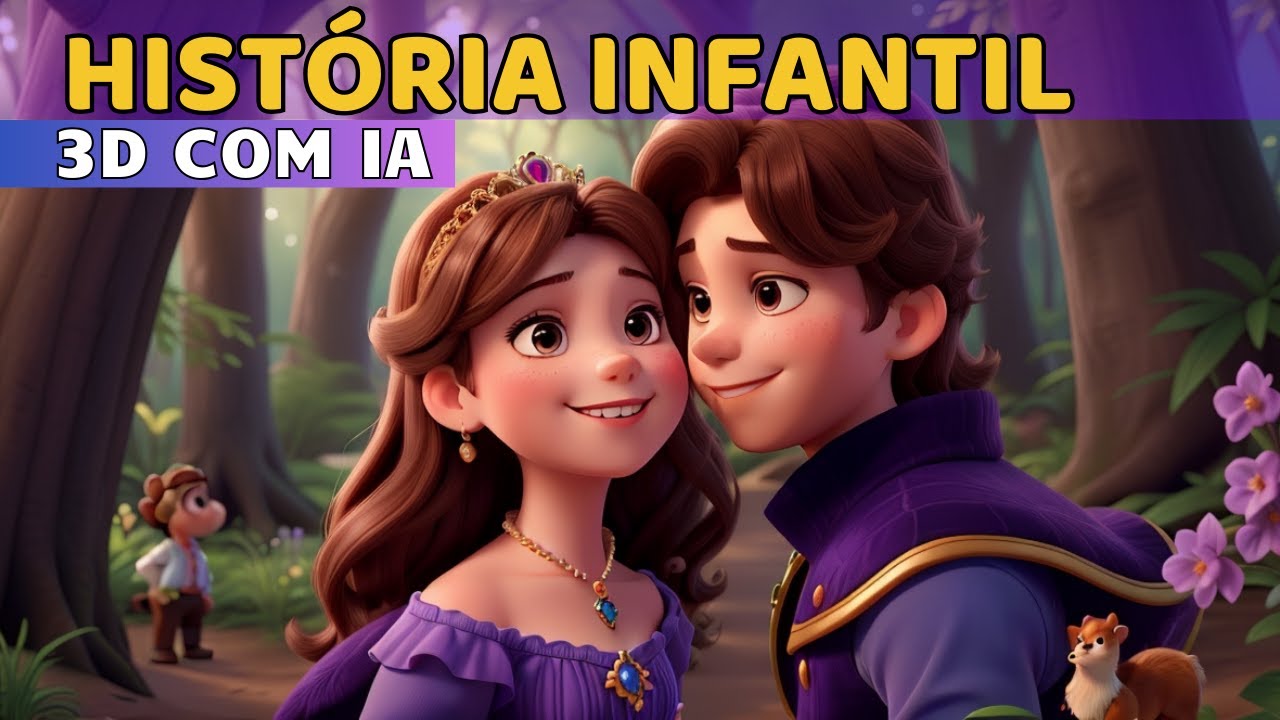 CRIE VÍDEOS DE HISTÓRIA INFANTIL  3D COM LEONARDO IA.