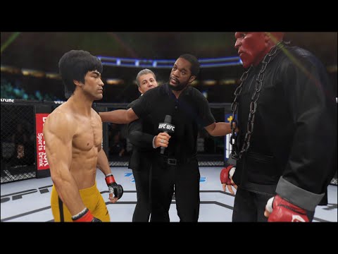 Bruce Lee vs. Red Skull - EA Sports UFC 4 - Epic Fight 🔥🐲
