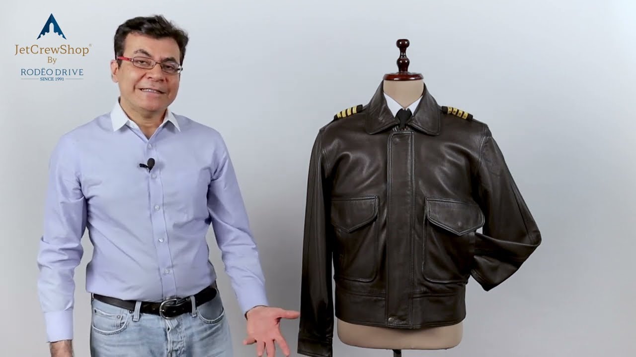 UPS Uniform Leather Jacket | Brown Leather Jacket