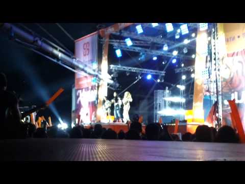 Galin , Ani Hoang i Kristiana - Mejdu nas (LIVE BURGAS - PLANETA LQTO 2014)