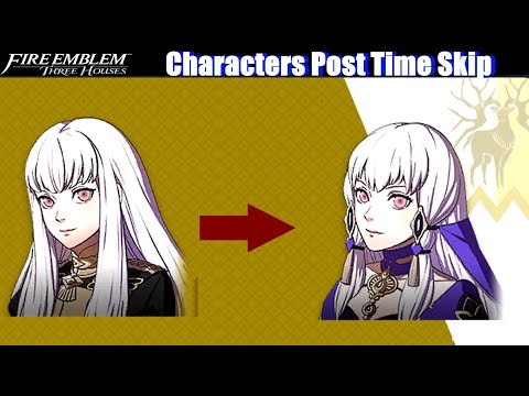 FE3H Characters Post Time Skip Portraits - Fire Emblem...