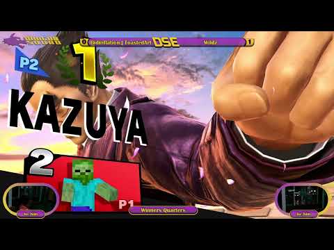 BDFN | ToastedArt (Steve) Vs Wildz (Kazuya) AL 100 Winners Quarter Finals