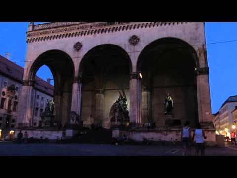 Odeonsplatz  Munich Germany 15 July 2013