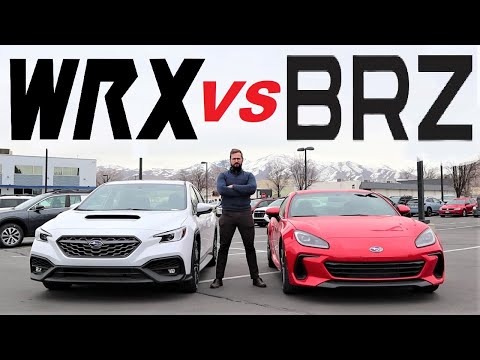 2023 Subaru WRX VS 2023 Subaru BRZ: I'm Shocked At Which One I Like More