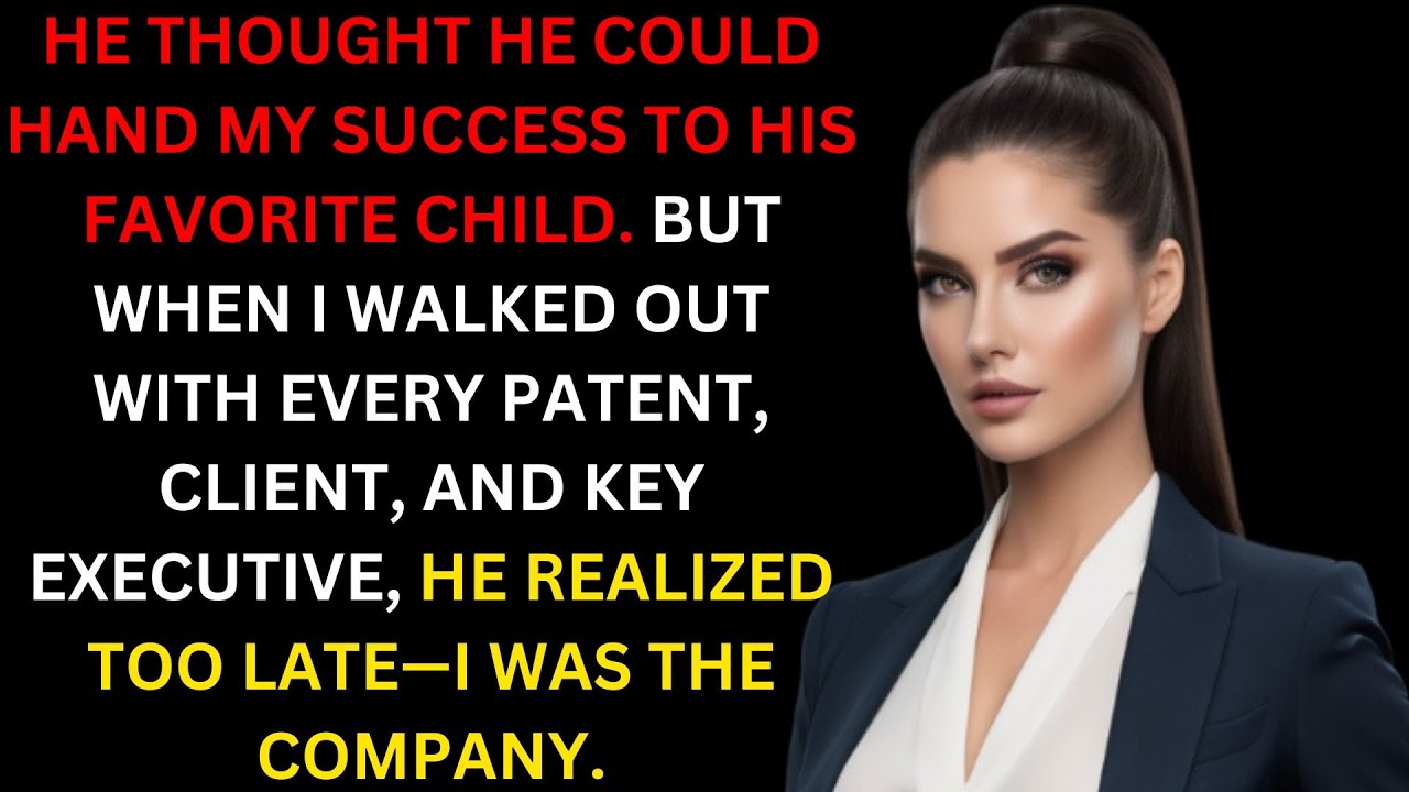 I Built My Company To $50M, Then Dad Smiled 'Your Brother Is The New CEO', So I Left With All...