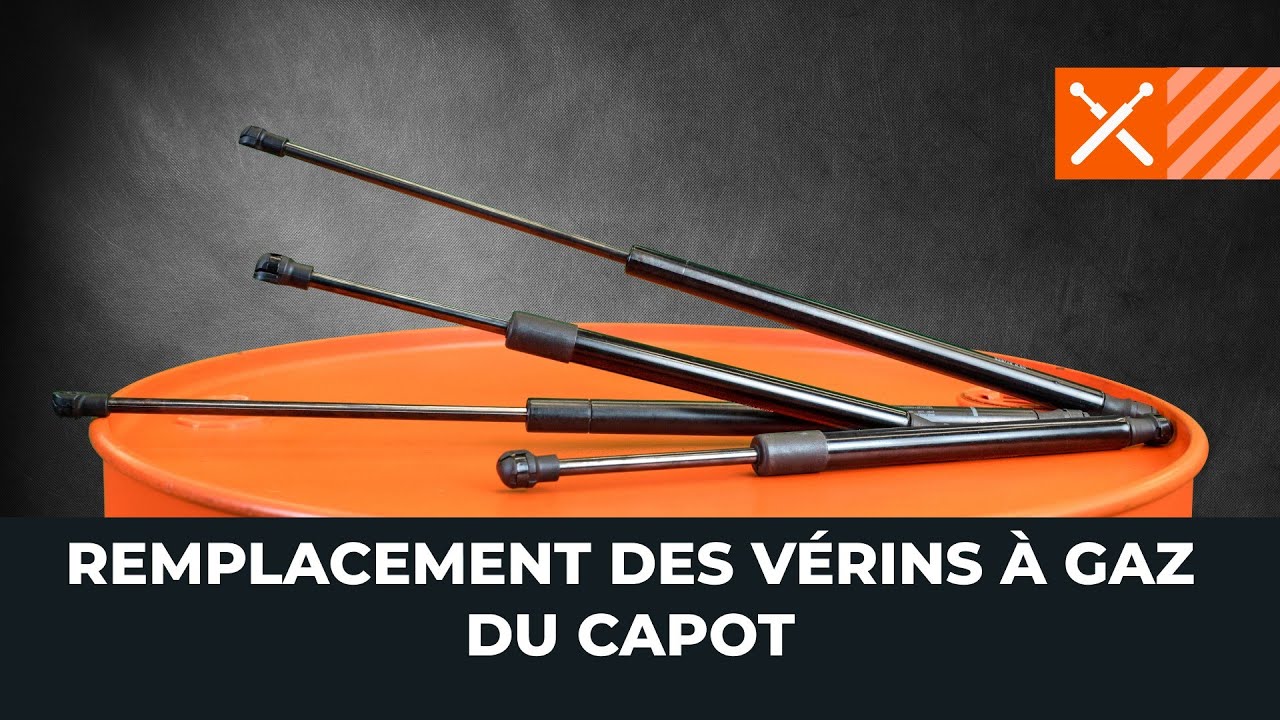 Comment changer : vérins de capot sur une voiture