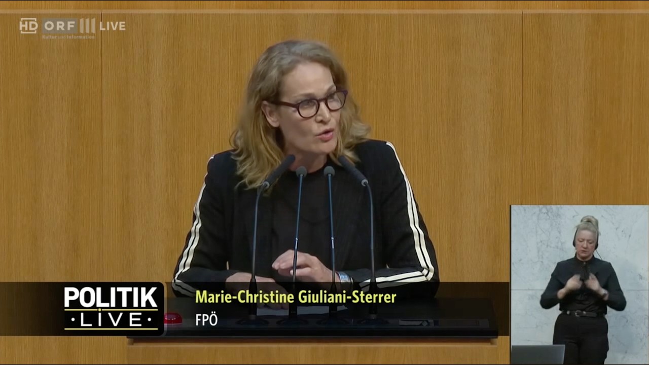 Marie-Christine Giuliani-Sterrer - Schutz des Frauensports - biologisches Geschlecht - 10.6.2026