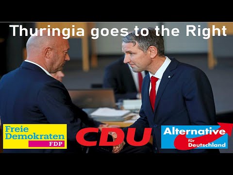 AfD supported FDP CDU government takes power in Thuringia! (for about 3 seconds)