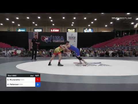 45 Kg Round 1 - Domenic Munaretto, Toss Em Up Wrestling Academy Vs Haakon Peterson, Sebolt Wrestli