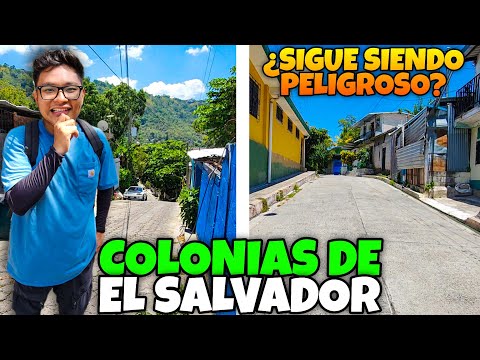SIGUE PELIGROSO? RECORRIDO EN COLONIAS DE SAN MARCOS EL SALVADOR 