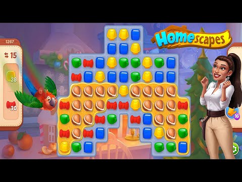 Homescapes - Level 1266 to 1268 Gameplay Walkthrough - New Update