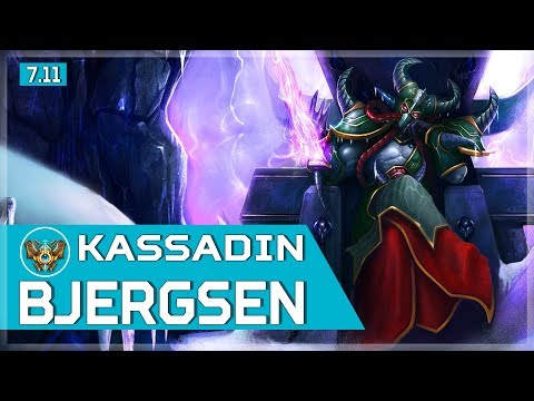 489. Bjergsen - Kassadin vs Lucian - Mid - June 12th, 2017 - Patch 7.11 Season 7
