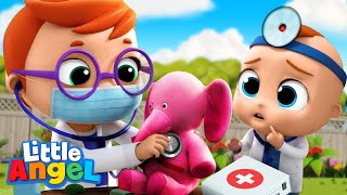 Doctor Knows Best | Doctor Checkup Song | Little Angel Kids Songs & Nursery Rhymes