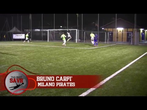 THE BEST SAVE DICEMBRE 2015 - Bruno Carfì (MILANO PIRATES)