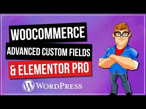 ACF WooCommerce Products Custom Product Pages | Elementor Pro