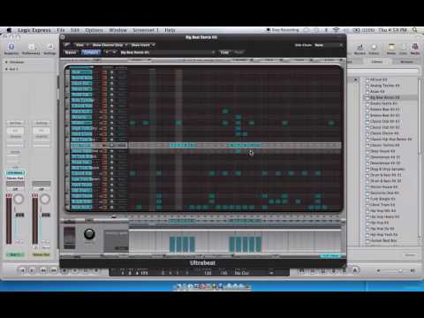 Logic 9 Tutorial: Ultra Beat. How to use it