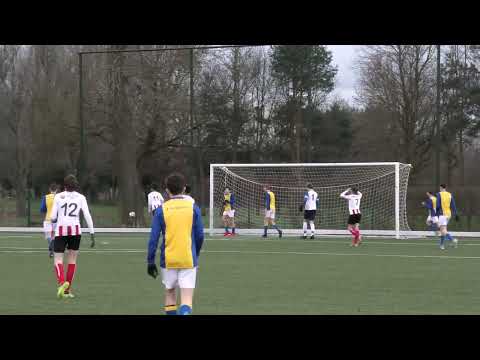 Oefenwedstrijd Arnhemse Boys JO15- 1 -  Berghem Sport JO15-1  29jan22