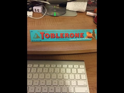 Toblerone crunchy salted almond