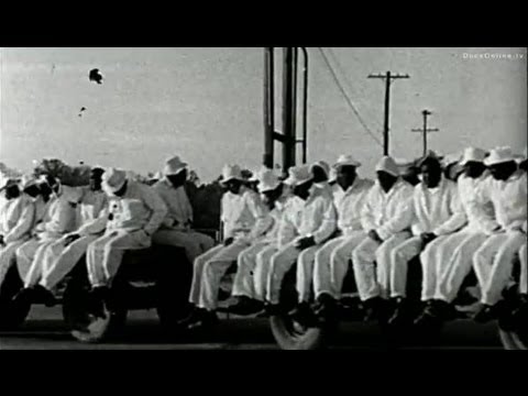 Alan Lomax - Southern prison music and Lead Belly