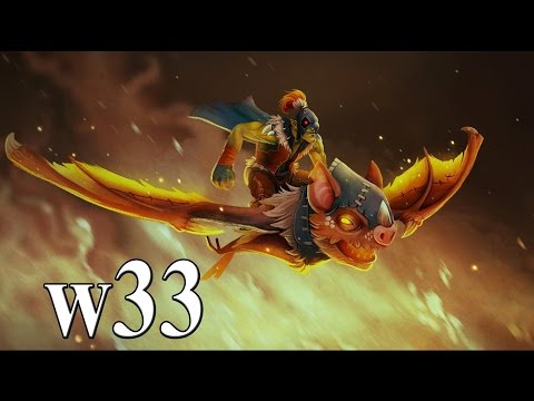 w33 -  Batrider  ( Patch 6.88 ) – 7800 MMR , DOTA 2