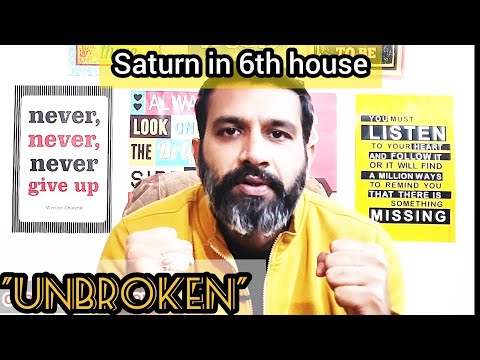 Saturn in 6th house and your life purpose and destiny #astrology