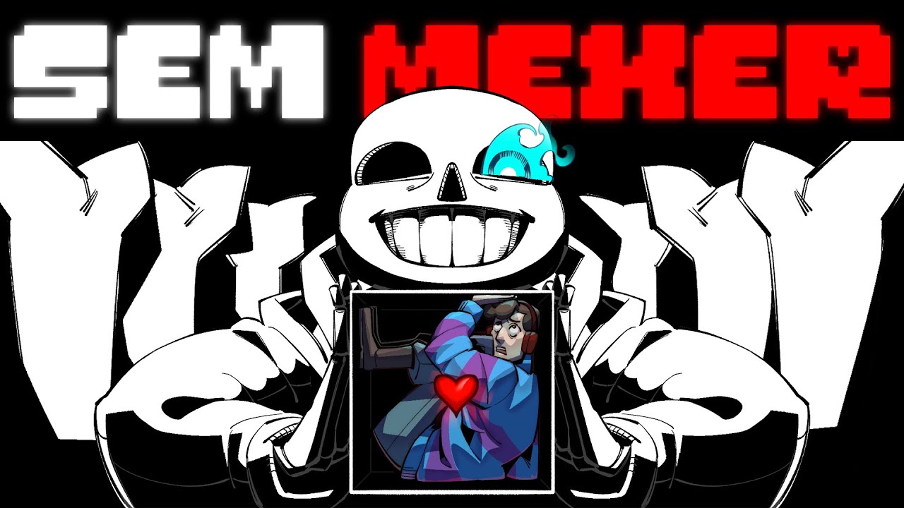 Como eu VENCI Undertale SEM ME MEXER