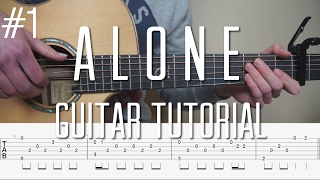 Download lagu Alan Walker - Alone - Fingerstyle Guitar Tutorial (lesson) - Part 1 mp3