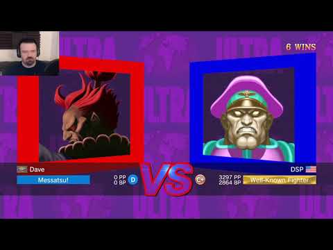 Ultra Street Fighter 2 MP: Sept. 3, 2017 pt20 - Bison vs. Newb Akuma