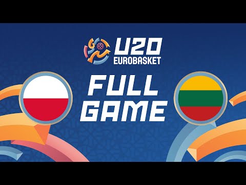 Round of 16 | Poland v Lithuania | Full Basketball Game | FIBA U20 EuroBasket 2025