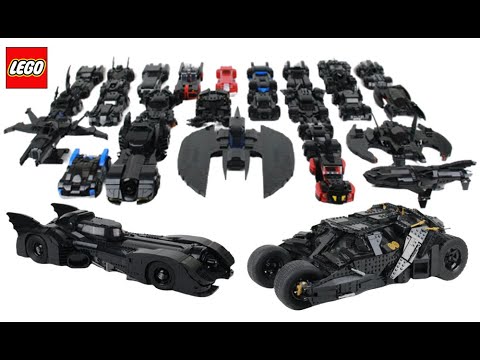 Lego Batmobile Collection Showcase / Highlight June 2020 Update!