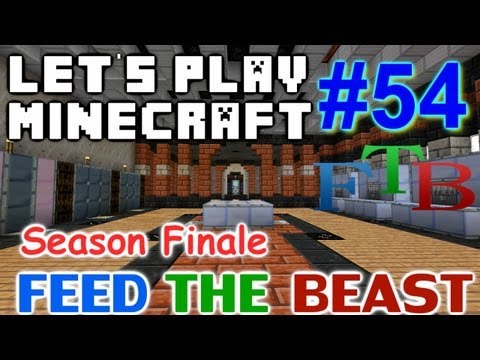 Let's Play Minecraft Hermitcraft FTB Ep. 54 - Season Finale!!! Ender Dragon Hydra & Naga Fight