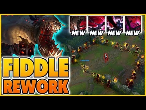 INSTANT 5 MAN FEAR PENTAKILL (NEW REWORKED FIDDLESTICKS GAMEPLAY) - BunnyFuFuu | League Of Legends