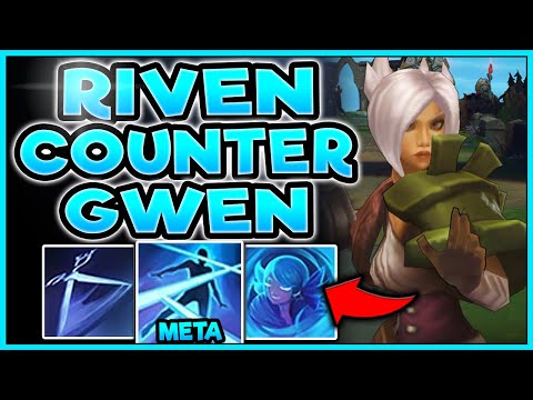 HOW TO PLAY RIVEN LIKE A CHALLENGER VS GWEN (INFORMATIVE GAMEPLAY) - Riven TOP Gameplay Guide S11