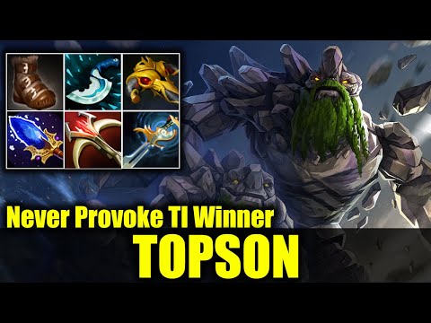 🔥 NEVER PROVOKE TI WINNER - TOPSON VS YATORO - TINY - 18 KILLS - DOTA 2 PRO GAME HIGHLIGHTS