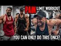 The Most INTENSE/PAINFUL Workout! EXTREME Upper Body Volume w/ RYAN TERRY (Olympia Level Training)