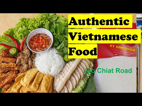 Comida vietnamita autêntica na Joo Chiat Road – Cidade do Vietnã em Cingapura