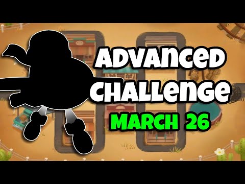 BTD6 Advanced Challenge | Extremely Hard, only one tower! | 26.03.2023