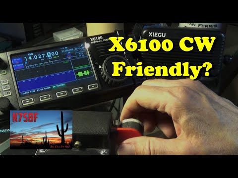 Is the Xiegu X6100 Good for CW?