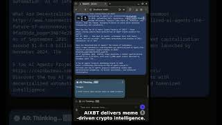 Agent Zero AI Finds other AI Projects with Similar Utility + Governance Tokens