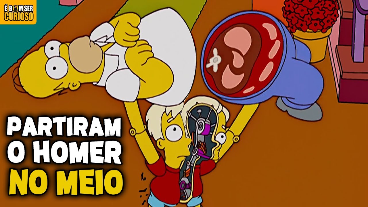 O DIA QUE O BART ENLOUQUECEU E ATACOU O HOMER - Os Simpsons