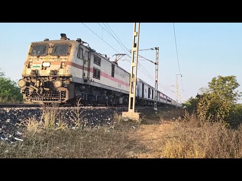 FOUR Express & SIX Freight Trains Compilation Track Sound | INDIAN RAILWAYS 