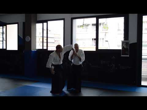 Sensei Paul Derrick, Athens 2018 - Demonstration