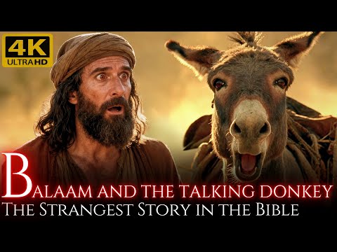 The Shocking Story of Balaam: A Talking Donkey That Spoke for GOD🎬 Full Movie 4K