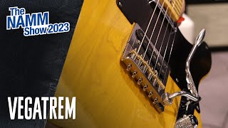 Video thumbnail for VegaTrem VT2 ND Teletrem Demo | NAMM 2023 by Premier Guitar