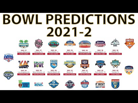 Ncaa Bowl Predictions 2021 02/2022 Ncaa Bowl Predictions 2021 02/2022
