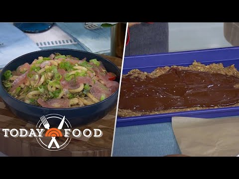 Baked Noodles and Healthier Cookie Dough Bark: Get the Recipes