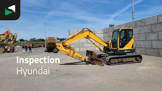 Hyundai R80 CR-9A mini excavator for sale - Image 4 | Machineryline Hyundai R80 CR-9A mini excavator | Image 4 - Machineryline