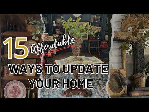Decorating on a Dime: 15 Free & Affordable Home Refresh Ideas