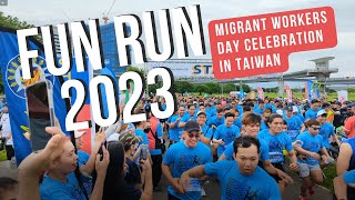 Philippine Independence Day Fun Run (PART 1) | Migrant Workers Day Celebration in Taiwan 2023