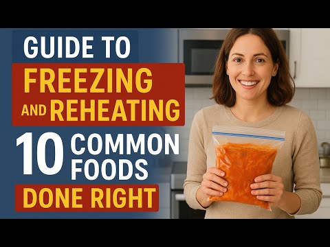 Freezing & Reheating Guide: Save Time, Save Food (10 Must-Know Tips)